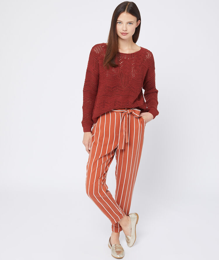 Pantalon carotte en tencel® epice.