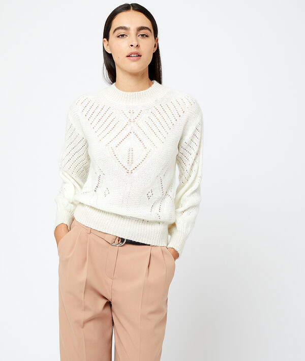 Pull en maille ajourée Pull en maille ajourée