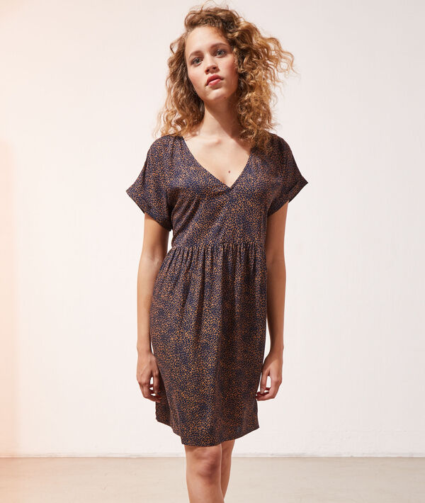 Robe imprimée dos ouvert Robe imprimée dos ouvert