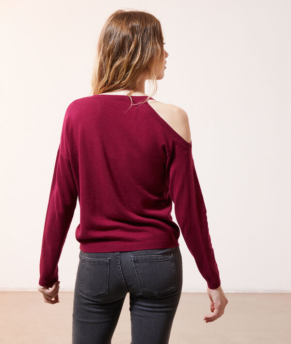 Pull col v asymétrique Pull col v asymétrique