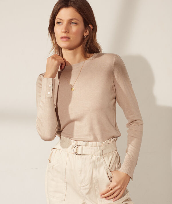Pull col rond maille fine Pull col rond maille fine