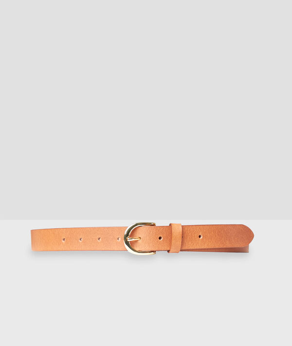 Ceinture en cuir lisse Ceinture en cuir lisse