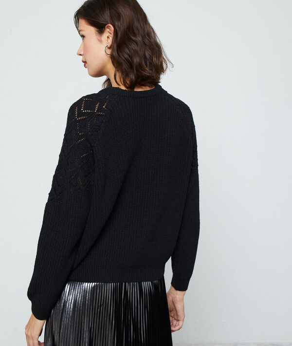 Pull en maille pointelle Pull en maille pointelle