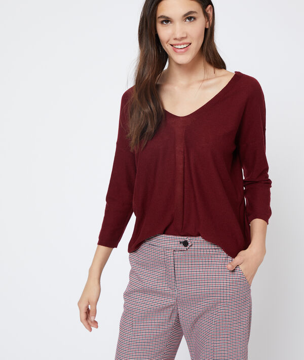 Pull dos décolleté dentelle Pull dos décolleté dentelle