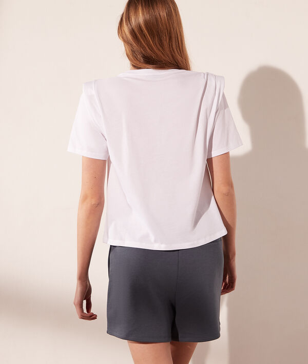 T-shirt à épaulettes "Lazy day" T-shirt à épaulettes "Lazy day"