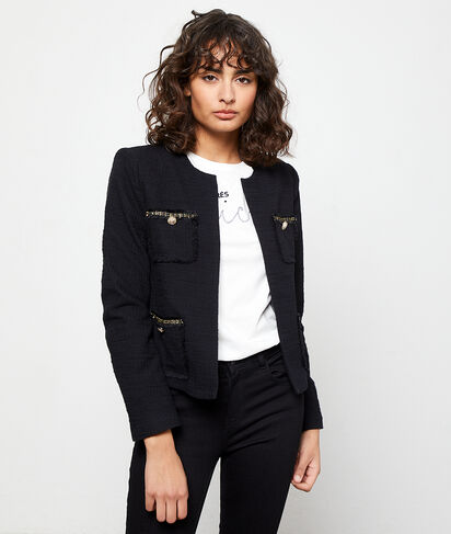 Veste de tailleur effet tweed