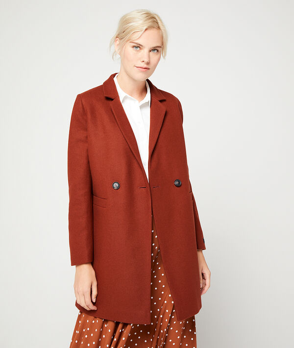 Manteau masculin en laine mélangée Manteau masculin en laine mélangée