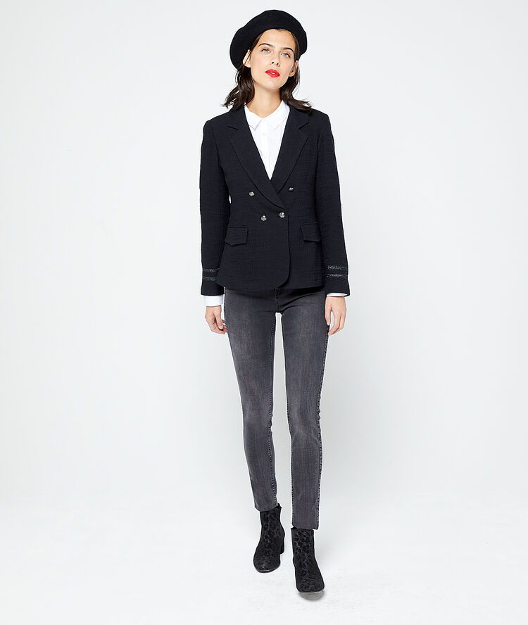 Jean slim anthracite.