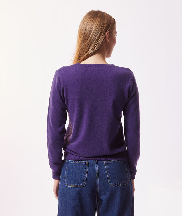 Pull col rond en cachemire Pull col rond en cachemire