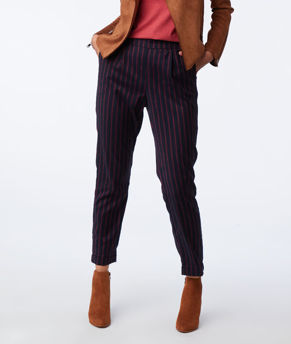 Pantalon cigarette à rayures Pantalon cigarette à rayures