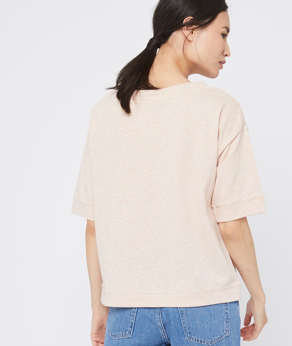T-shirt effet sweat T-shirt effet sweat