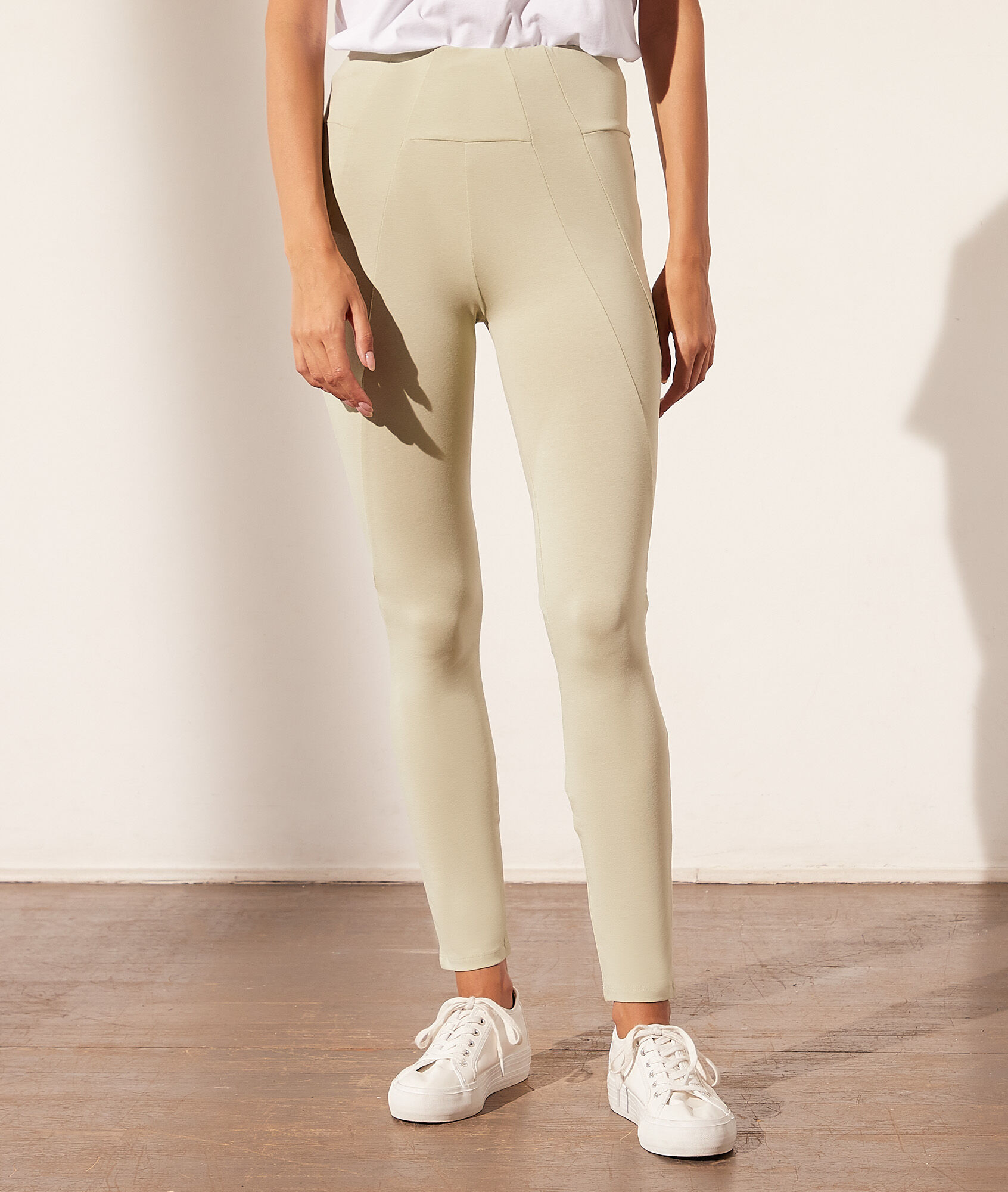 Legging long - Biker - XS - Vert - Femme - Etam