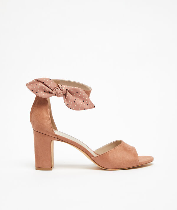 Sandales nouées à talons Sandales nouées à talons