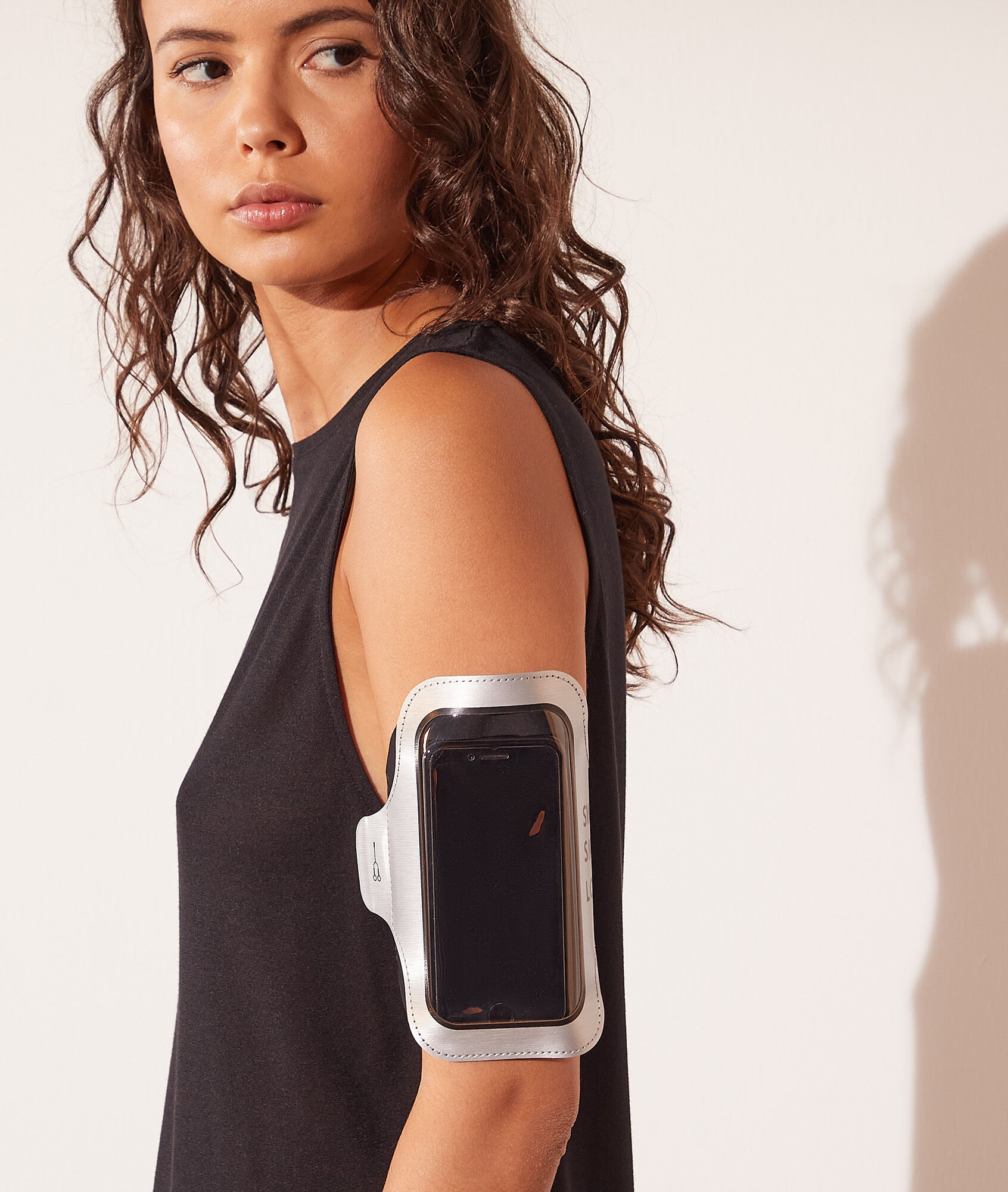 Brassard de sport smartphone - Erun - TU - Argenté - Femme - Etam