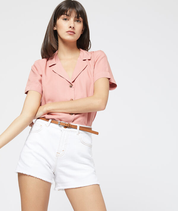 Short en jean avec ceinture Short en jean avec ceinture