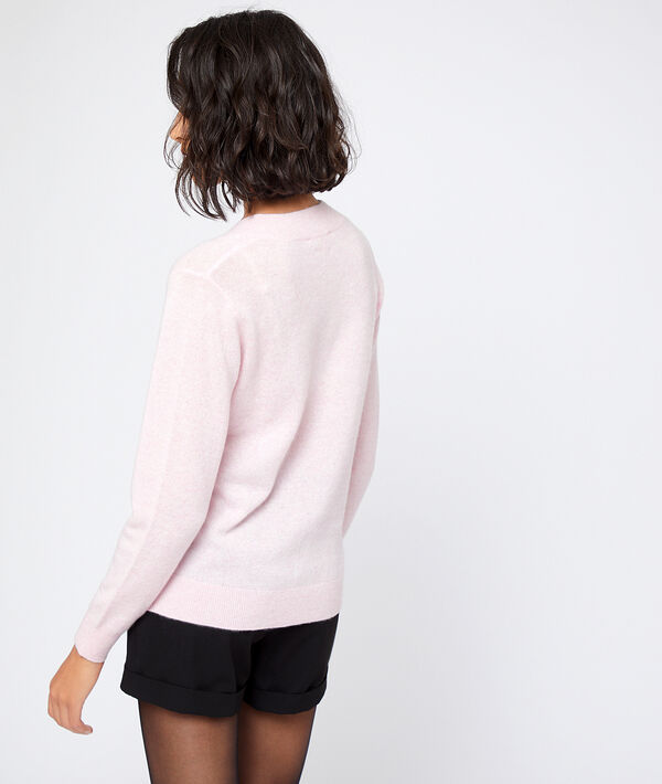 Pull col v en cachemire Pull col v en cachemire