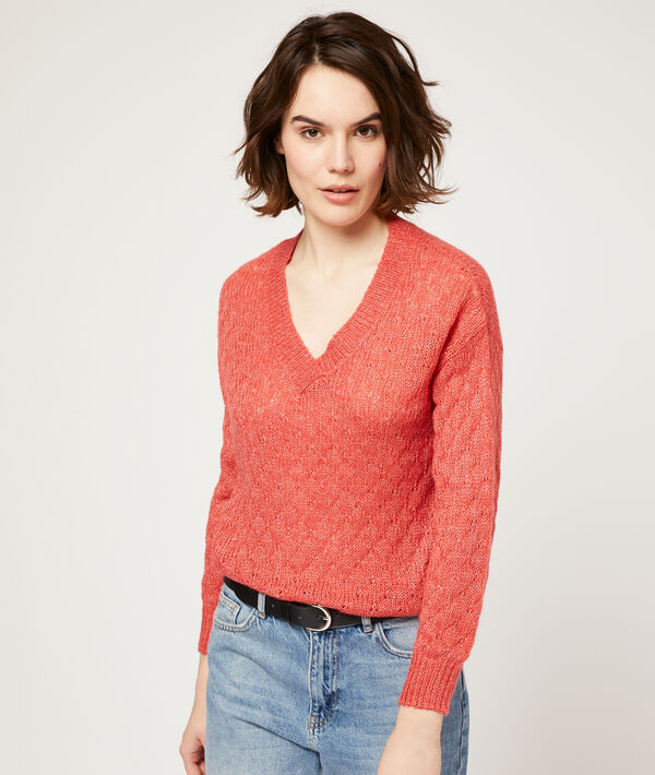 Pull en maille pointelle Pull en maille pointelle