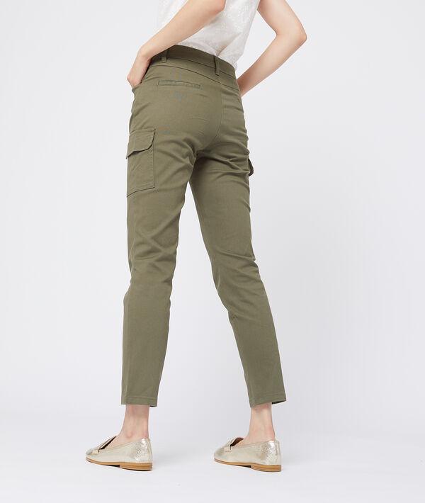 Pantalon slim à poches Pantalon slim à poches