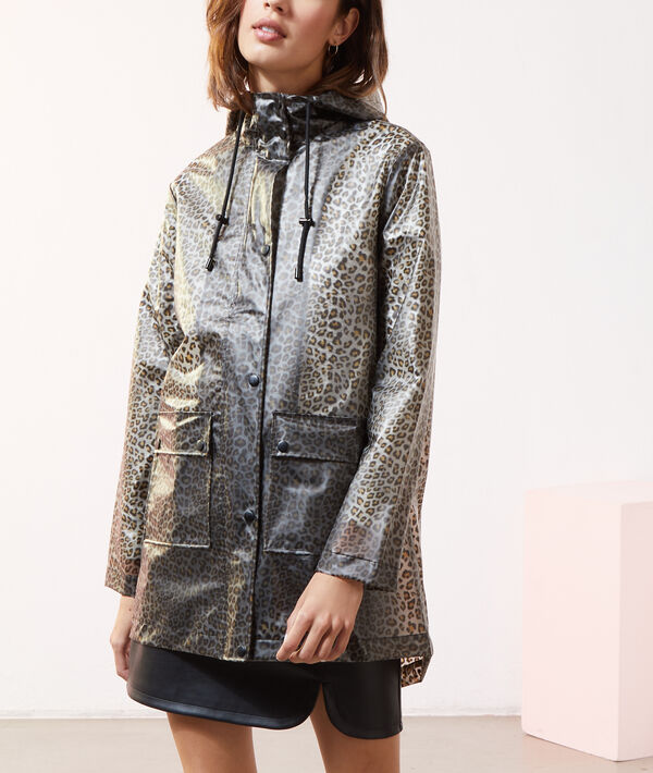 Imperméable imprimé léopard Imperméable imprimé léopard