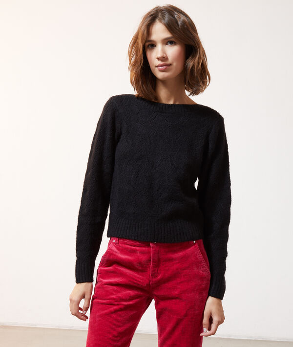 Pull en maille pointelle Pull en maille pointelle