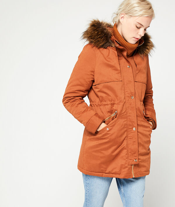 Parka doublée à capuche Parka doublée à capuche