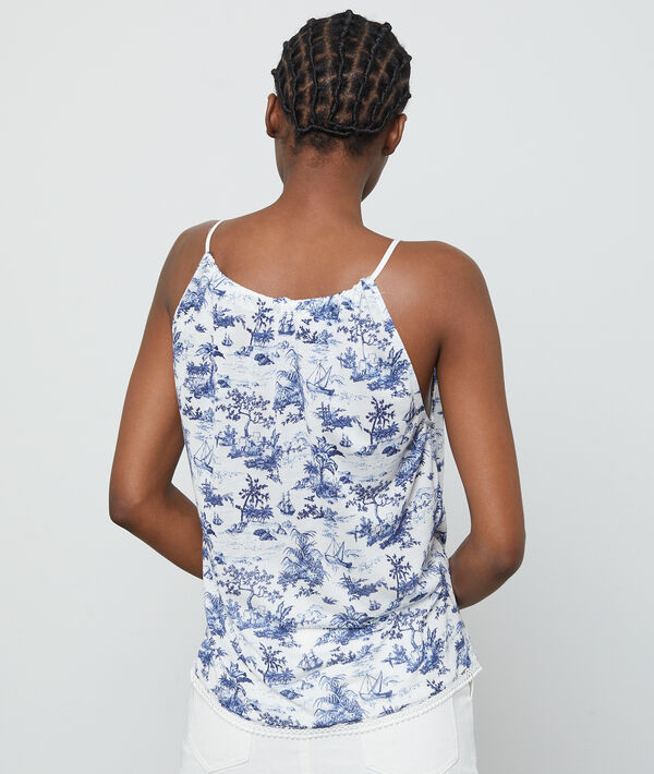 Top à motifs Toile de Jouy Top à motifs Toile de Jouy