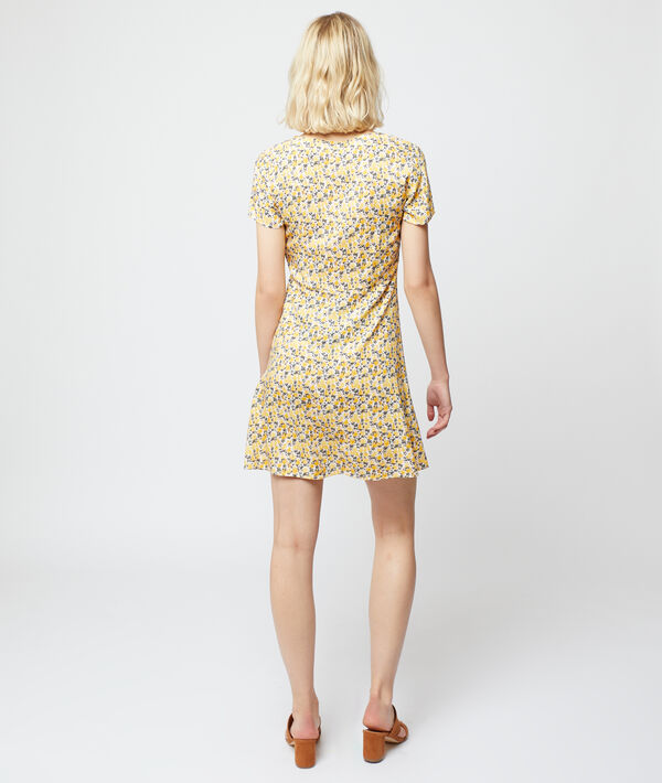Robe fluide imprimé fleuri Robe fluide imprimé fleuri