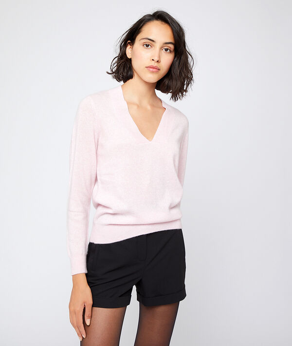 Pull col v en cachemire Pull col v en cachemire