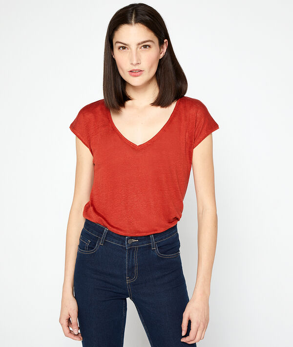 T-shirt col v T-shirt col v