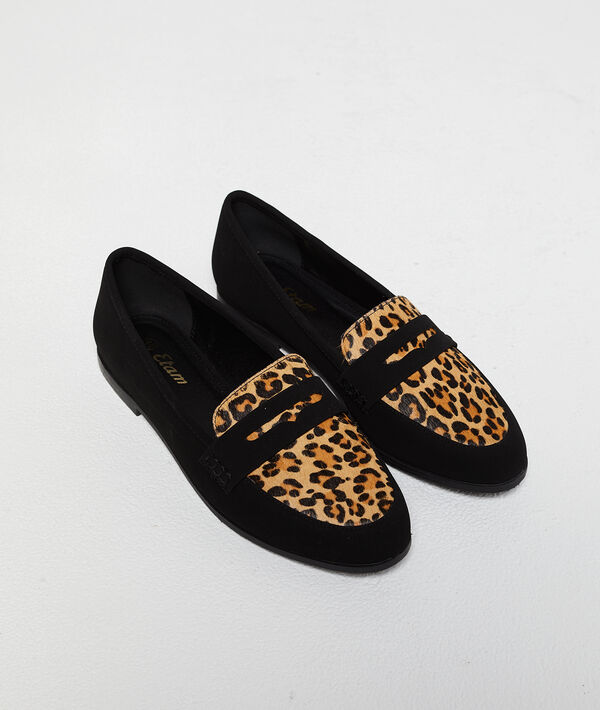 Mocassins à imprimé léopard Mocassins à imprimé léopard