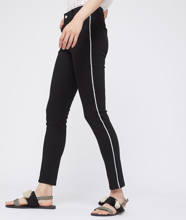 Pantalon slim à bandes latérales Pantalon slim à bandes latérales