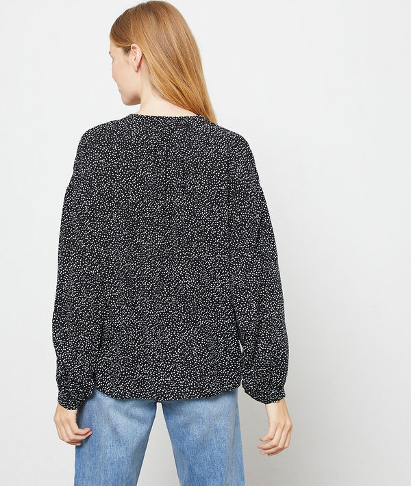 Blouse à motifs coeur Blouse à motifs coeur