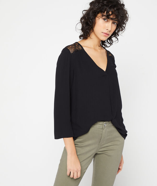 Blouse dos guipure Blouse dos guipure