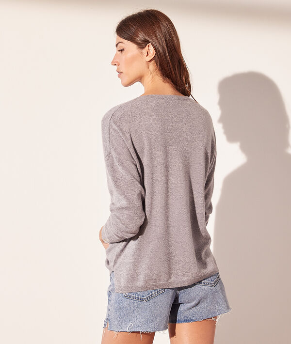 Pull col V en cachemire Pull col V en cachemire