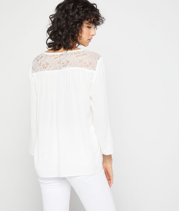 Blouse dos guipure Blouse dos guipure