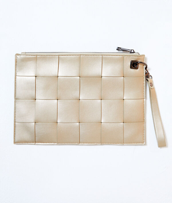 Sac pochette tressé Sac pochette tressé