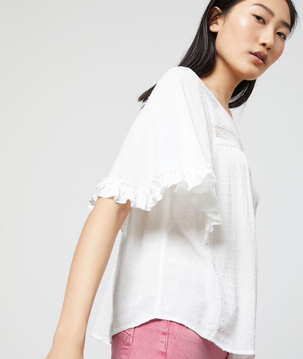 Blouse à manches volantées Blouse à manches volantées