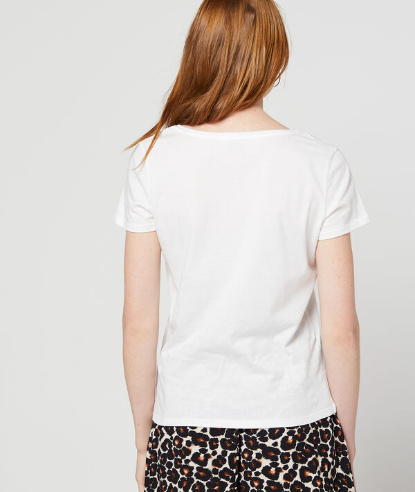 T-shirt "Love" brodé 100% coton T-shirt "Love" brodé 100% coton