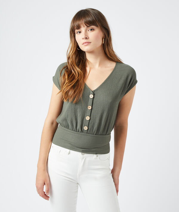Top boutonné Top boutonné