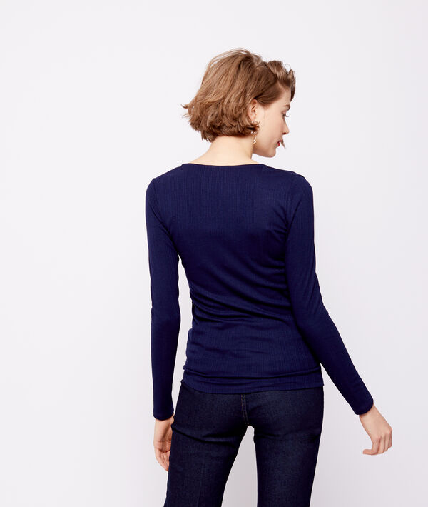 T-shirt décolleté noué T-shirt décolleté noué
