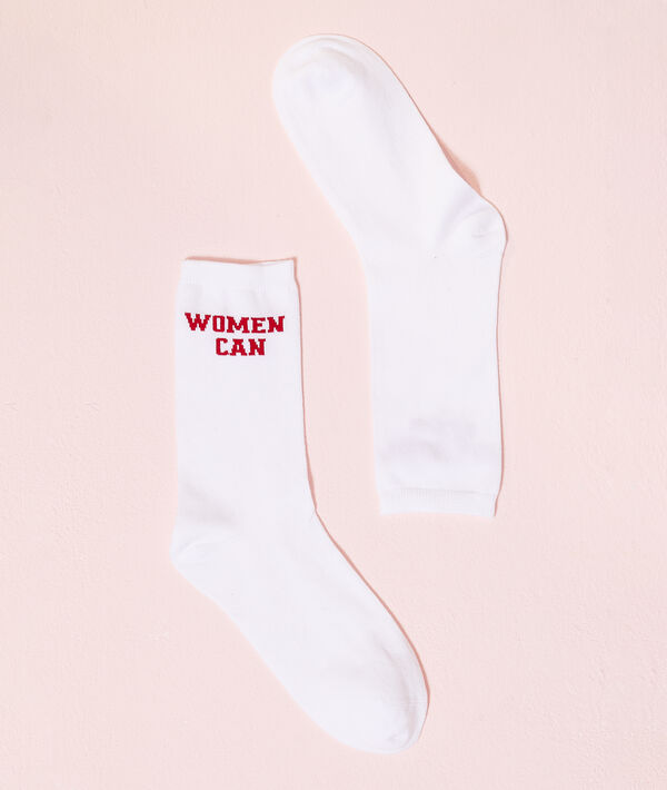 Chaussettes "Women can" Chaussettes "Women can"