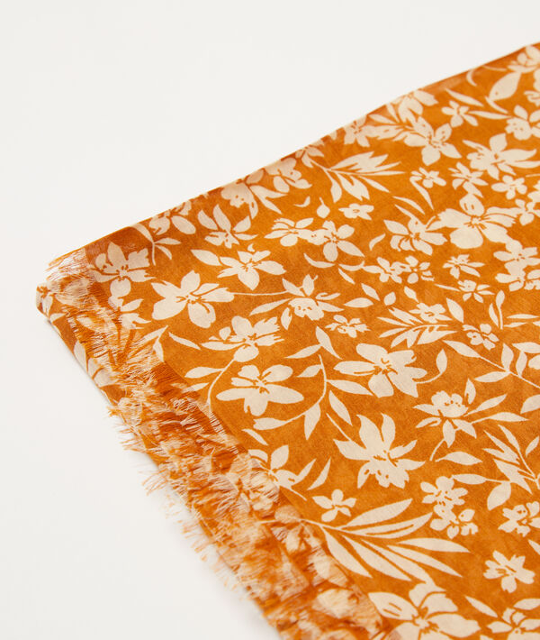 Foulard imprimé fleuri Foulard imprimé fleuri