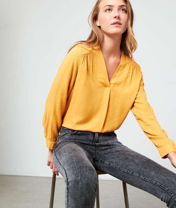 Blouse col v Blouse col v