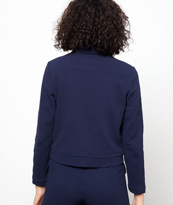 Veste unie en coton Veste unie en coton