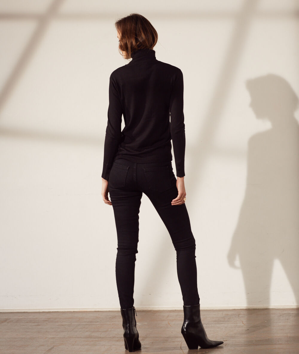 Jean slim noir.