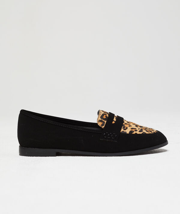 Mocassins à imprimé léopard Mocassins à imprimé léopard