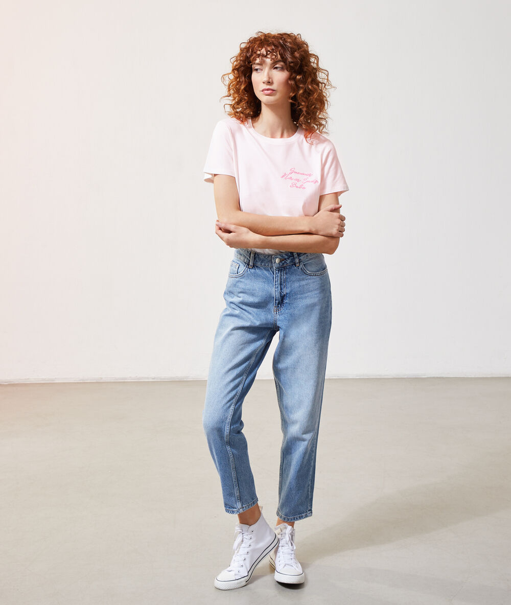 T-shirt "summer never ends babe" nude.