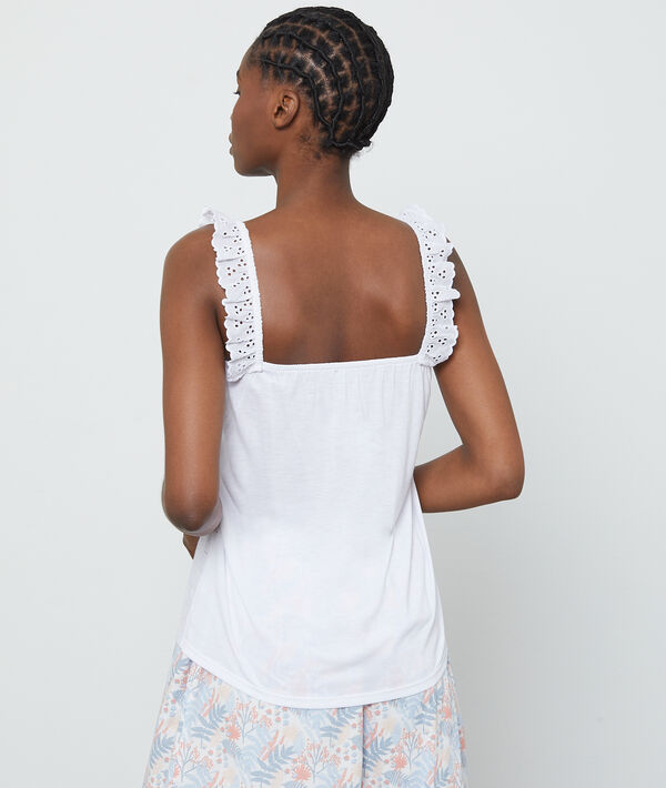Top à broderie anglaise Top à broderie anglaise