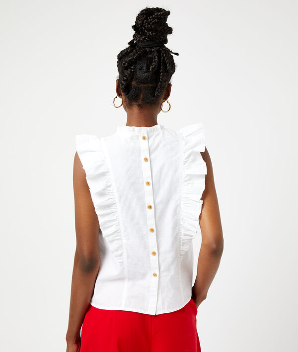 Blouse à volants Blouse à volants