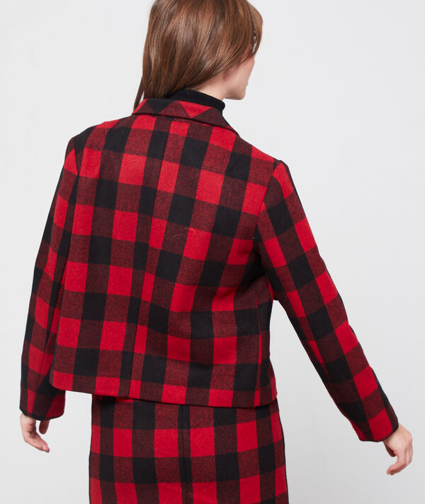 Veste à carreaux Veste à carreaux